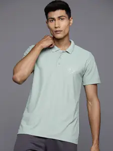 HRX by Hrithik Roshan Men Typography Printed Polo Collar T-shirt