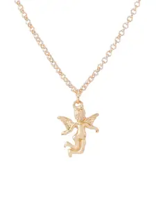 VIRAASI Gold-Plated Pendant With Chain