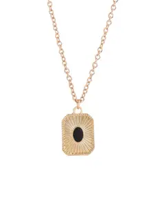 VIRAASI Gold-Plated Pendant With Chain