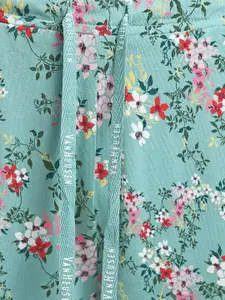 Van Heusen Women Printed Straight-Leg Modal Lounge Pant