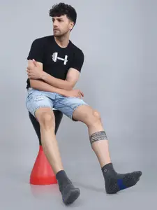 Dollar Socks Men Pack Of 3 Cotton Ankle Length Socks