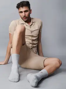 Dollar Socks Men Pack Of 5 Cotton Above Ankle Length Socks