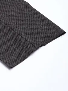 Van Heusen Men Checked Slim Fit Formal Trousers