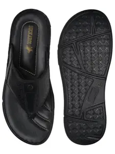 Buckaroo Men Leather Slip-On Comfort Sandals