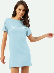 FREECULTR Printed Above Knee Length Organic Cotton Nightdress