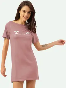 FREECULTR Printed Above Knee Length Organic Cotton Nightdress