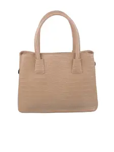 Metro Textured Structured Handheld Bag With Pouch & Wallet