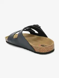 SPYKAR Buckle Detailed Open Toe Comfort Sandals