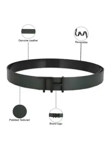 Tommy Hilfiger Men Textured Leather Reversible Belt