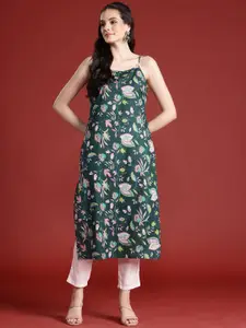 Anouk Women Ethnic Motifs Printed Pure Cotton Kurta