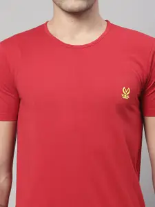 MACK JONNEY Pack of 2 Round Neck Cotton T-shirt