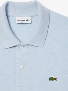 Lacoste Polo Collar Cotton Applique T-shirt