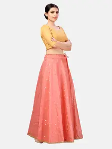 Studio Shringaar Woven Design Maxi Skirt