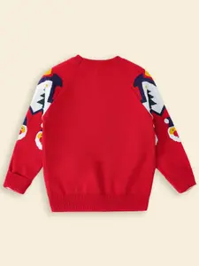INCLUD Boys Christmas Theme Printed Pullover