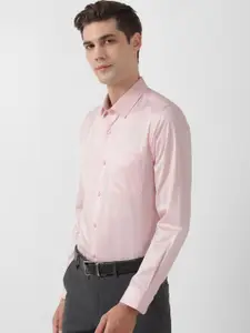 Peter England Slim Fit Cotton Formal Shirt