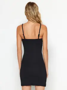 Trendyol Ribbed Shoulder Straps Nightdress