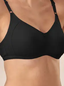 LUX VENUS Pack Of 2 Full Coverage Non Padded Cotton T-Shirt Bra With All Day Comfort