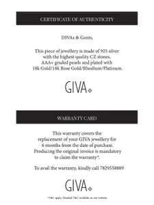 GIVA Women 925 Oxidized Silver Vintage Adjustable Bangle-Style Bracelet