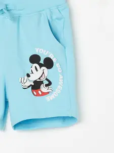 Juniors by Lifestyle Boys Mickey Mouse Pure Cotton Shorts