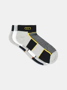 Ajile by Pantaloons Men Pack of 3 Patterned Ankle-Length Socks