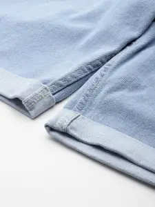 The Roadster Lifestyle Co. Men Slim Fit Denim Shorts