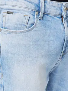 SPYKAR Men Tapered Fit Heavy Fade Clean Look Stretchable Jeans