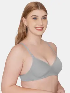 KOMLI Pack of 2 Everyday Medium Padded Full Coverage Padded T-Shirt Bra