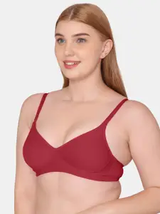 KOMLI Pack of 2 Everyday Medium Padded Full Coverage Padded T-Shirt Bra