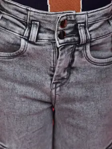 V-Mart Girls Heavy Fade Cargo Jeans