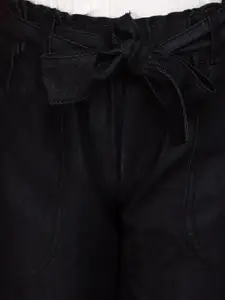 V-Mart Girls Clean Look Cropped Cotton Jeans