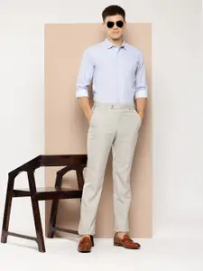 INVICTUS Pure Cotton Slim Fit Printed Formal Shirt