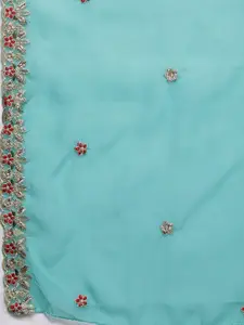 Panzora Embroidered Unstitched Dress Material