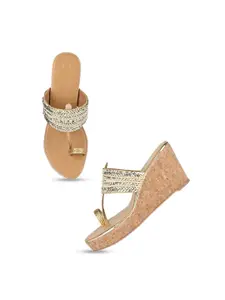 Rocia Textured Wedge Heels