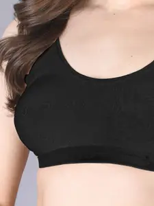 LUX VENUS Pack Of 2 Full Coverage Cotton Workout  Bras With All Day Comfort