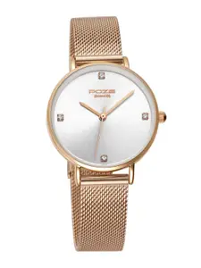 Sonata Poze Women Bracelet Style Straps Analogue Watch SP80048WM01W