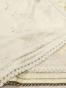 KIMISHA Embellished Unstitched Dress Material