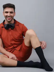 Dollar Socks Men Pack of 3 Cotton Ankle-Length Socks