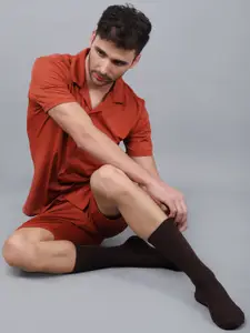 Dollar Socks Men Pack of 3 Cotton Calf-Length Socks