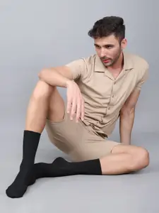 Dollar Socks Men Pack Of 3 Cotton Calf-Length Socks