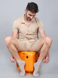 Dollar Socks Men Pack Of 3 Above Ankle-Length Socks