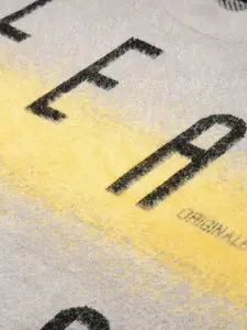 SHOWOFF Typography Round Neck  Long Sleeves Pullover