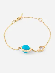 MINUTIAE Gold Plated Link Bracelet