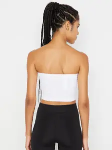 Trendyol Ribbed Full Coverage Strapless Bandeau- All Day Comfort Bra