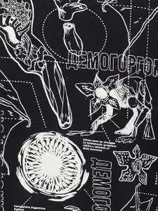 Forca by Lifestyle Printed Round Neck Short Sleeves Cotton T-shirt