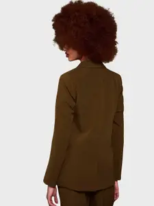 KIABI Notched Lapel Long Sleeves Regular Fit Single-Breasted Blazzer