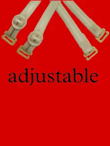 AROUSY Set Of 2 Adjustable Bra Straps