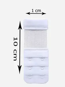 AROUSY Pack Of 3 All Day Comfort Bra Hook Extender- 3 Eye with Extra Elastic