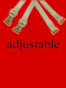 AROUSY Set Of 3 Adjustable Bra Straps with All Day Comfort