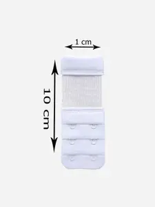 AROUSY Set Of 2 Bra Hook Extender- 3 Eye with Extra Elastic