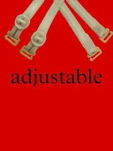 AROUSY Pack Of 3 Adjustable Bra Straps